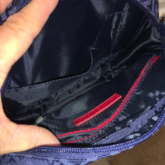 Tommy Hilfiger Jaquard Crossbody Navy Purse NWOT - Picture 9 of 9